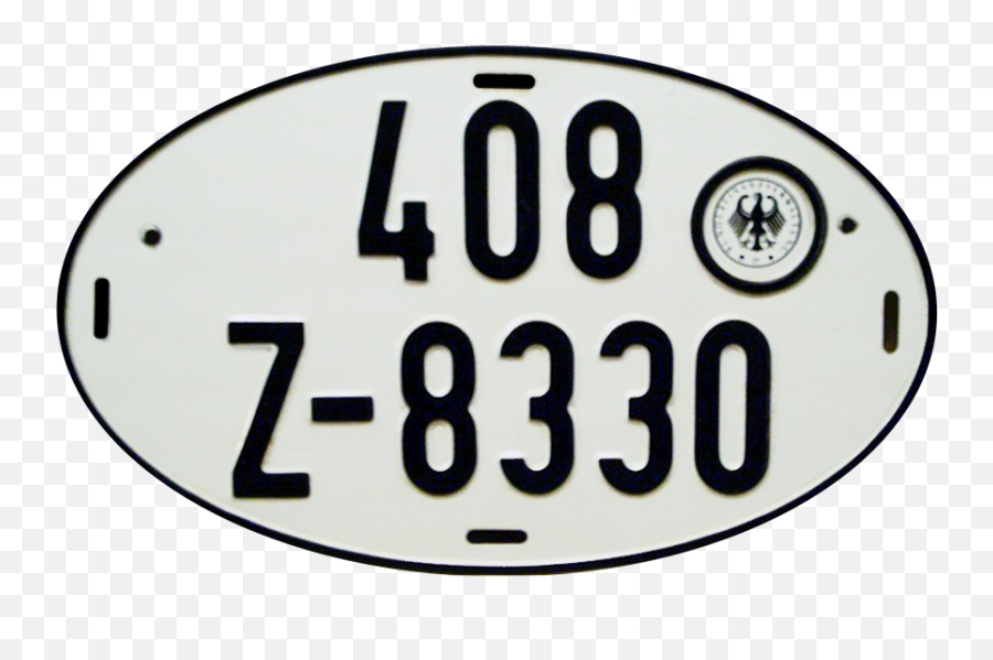 Filelicense Plate Of Germany For Export Vehiclespng - Old German License Plates,License Plate Png