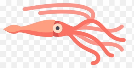 Squid Png - Transparent Background Squid Clipart,Squid Png