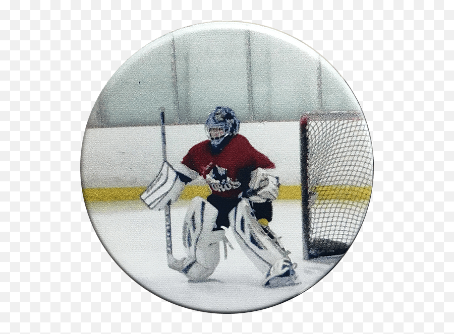Personalized Photo Hockey Puck - Goaltender Mask Png,Hockey Puck Png