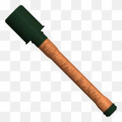 Ww1 Stick Grenade Png Image With No - Drawing