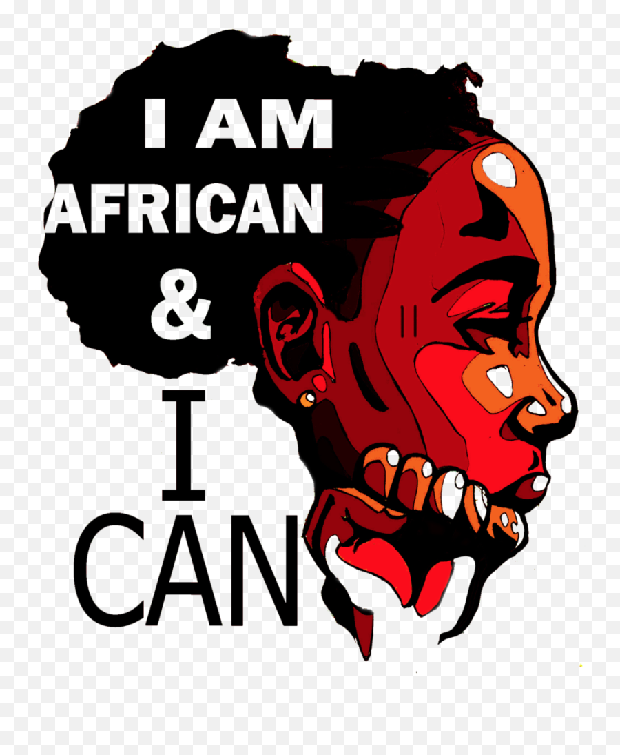 I Am African Can Png