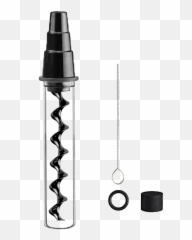 Black Plus Twisty Glass Blunt - Vertical Png,Blunt Png