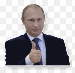 Putin President Russia Clipart Png - Vladimir Putin Thumbs Up,Putin Png