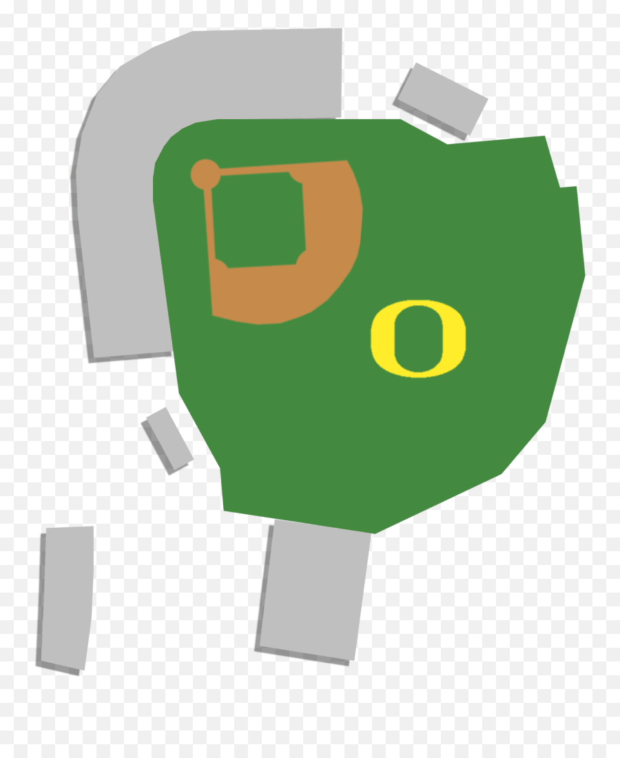 Oregon Ducks Map - Dot Png,Oregon Ducks Logo Png