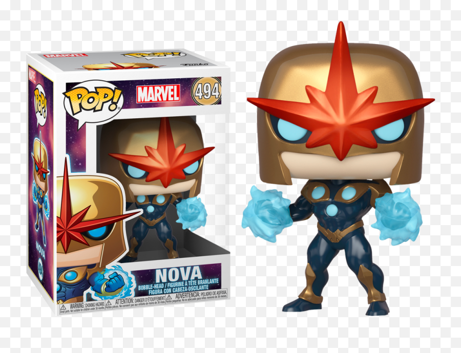 Marvel - Nova Funko Png,Nova Corps Logo