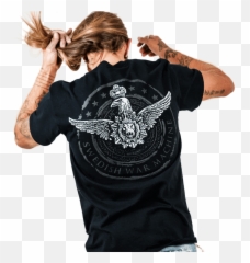 Swedish War Machine T - Crew Neck Png,War Machine Logo