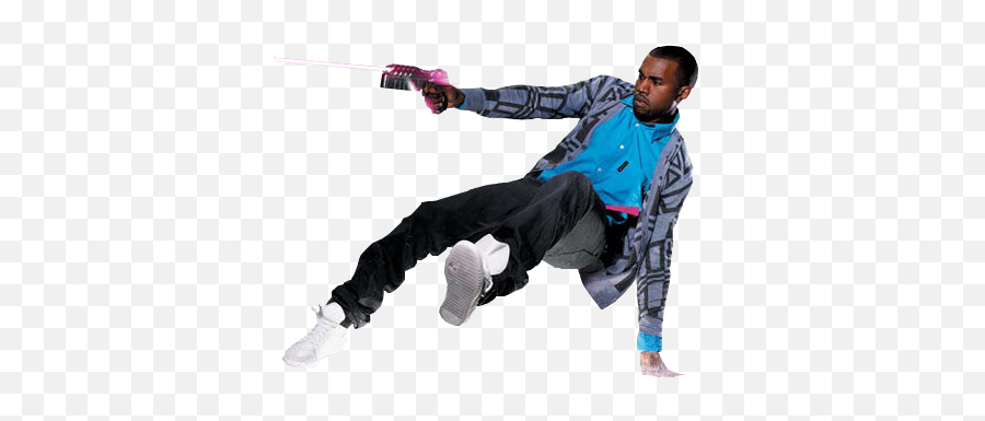 Kanye West Water Gun - Kanye West With Gun Png,Squirt Gun Png