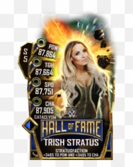 Trish Stratus - Wwe Supercard Bret Hart Hof Png,Trish Stratus Png