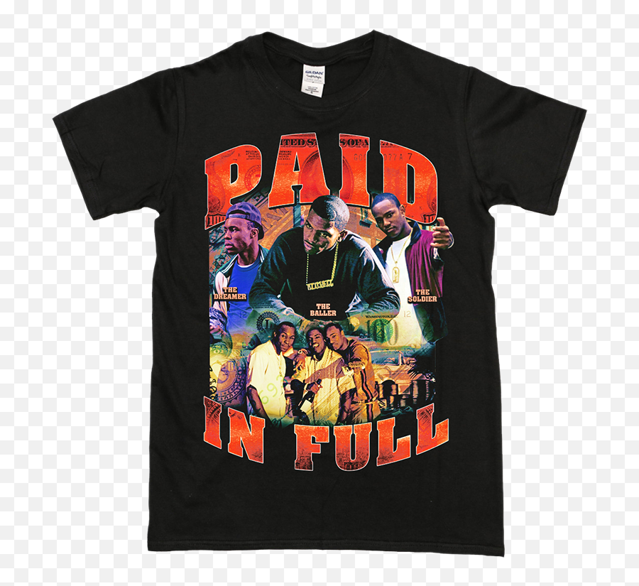 Paid In Full Tee - Paid In Full Movie Png,Paid In Full Png