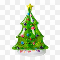 Sunsplash Inflatable Floating Christmas Tree - Floating Christmas Tree For Pool Png,Christmas Ornament Transparent