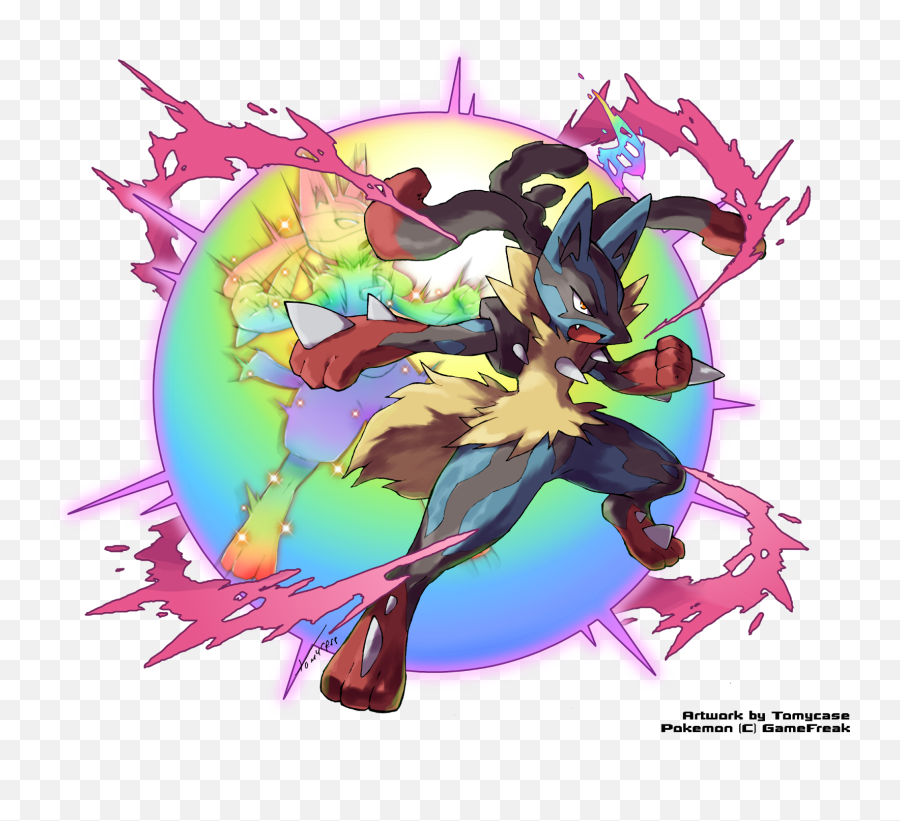 Lucario - Mega Lucario Png,Lucario Transparent