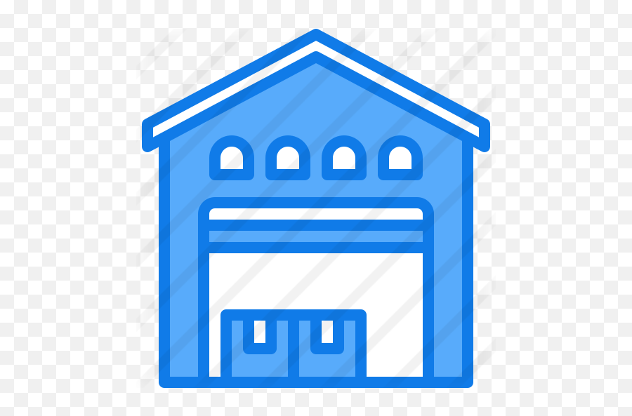 Warehouse - Free Buildings Icons Warehouse Icon Png Blue,Warehouse Png