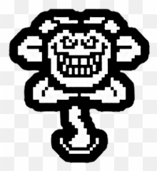 Flowey Floweytheflower Undertale Flower Pureevil Evil - Flowey Undertale Pixel Art Png,Flowey Png