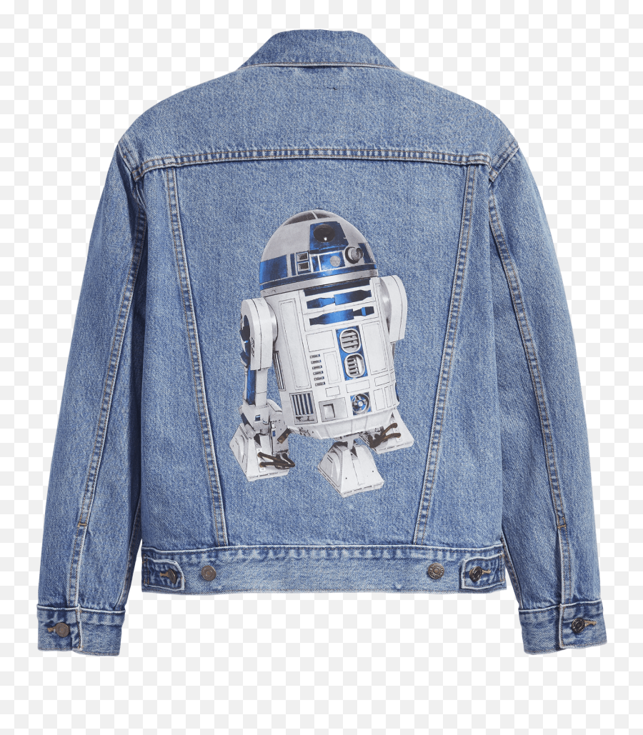 Leviu0027s X Star Wars R2 - D2 Denim Jacket This Leviu0027s X Star X Star Wars Collection 2019 Png,Jacket Png