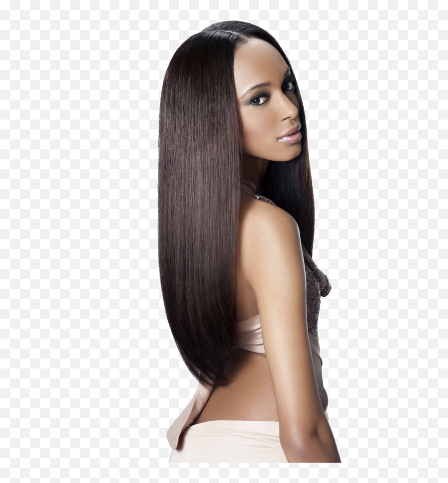 Download Hd Virgin Hair Bundles - Long Hair Human Hair Wigs Png,Weave Png