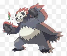 The Pokémon Generation Vi Rate Your Champion Revealed - Pangoro And Pancham Fan Art png