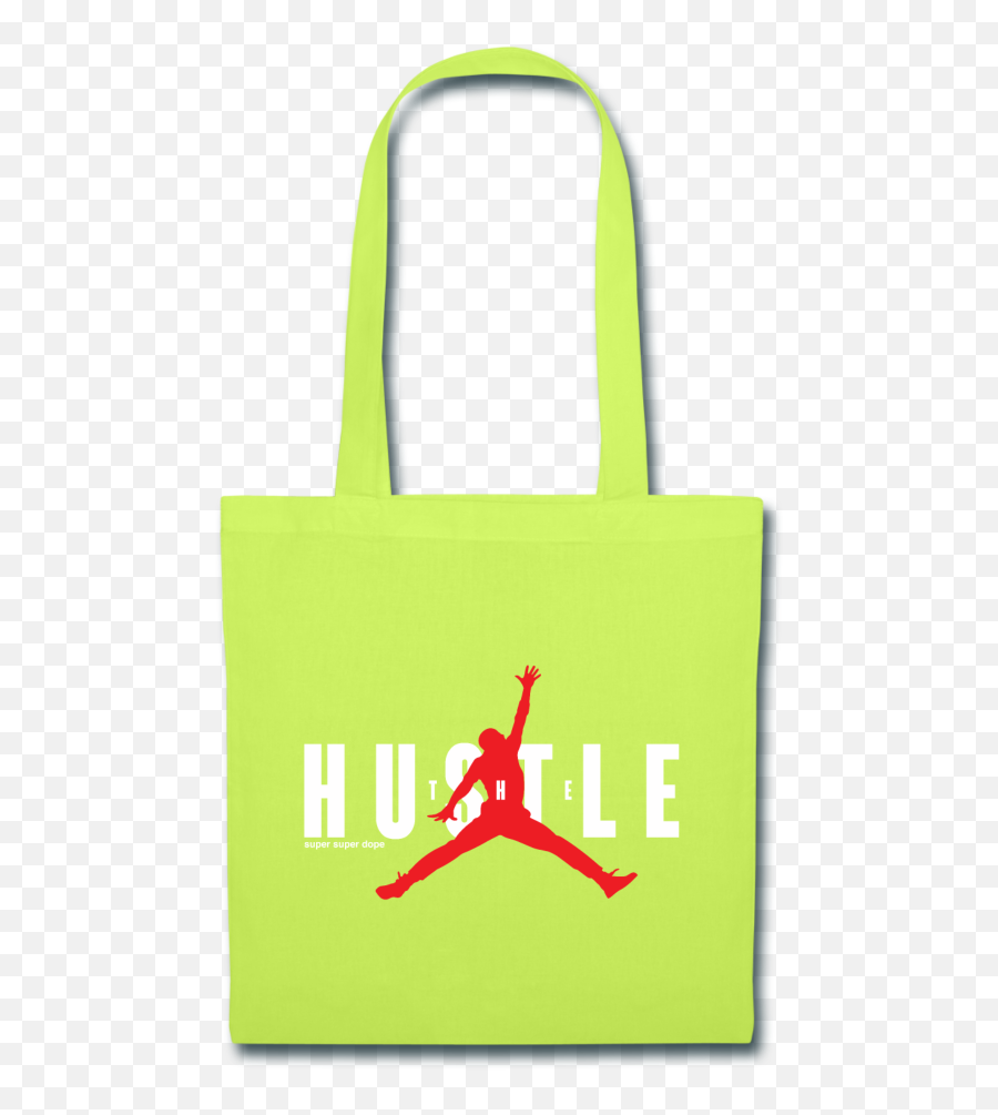 The Hustle Logo 100 Cotton Canvas Black Green Blue Tote - Tote Bag Png,Dope Logos