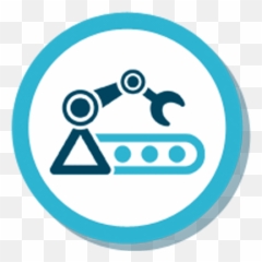 Robotic Arm Vector Png Transparent - Manufacturing Icon