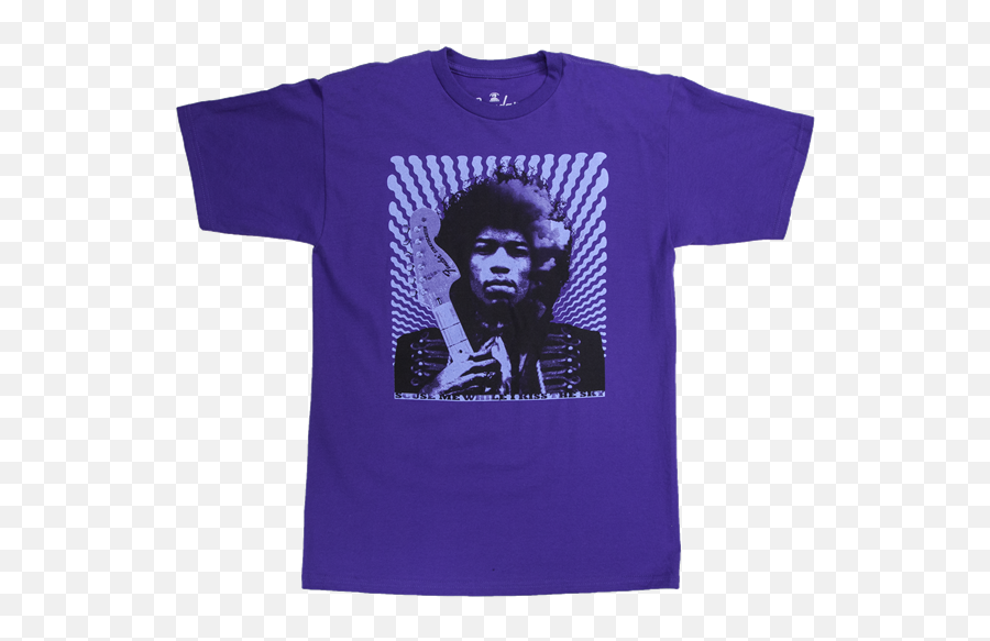 Fender - Fender Purple Jimi Hendrix Kiss The Sky Graphic Tshirt Mens Medium 9101350406 Walmartcom Png,Jimi Hendrix Fashion Icon