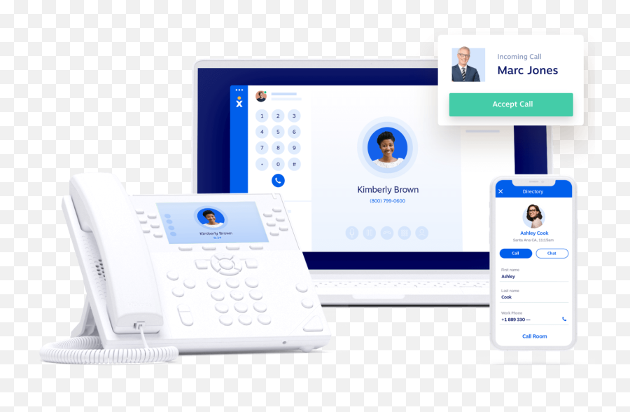 Voip Phone Service Features Benefits And Costs - Office Equipment Png,Modern Phone Icon