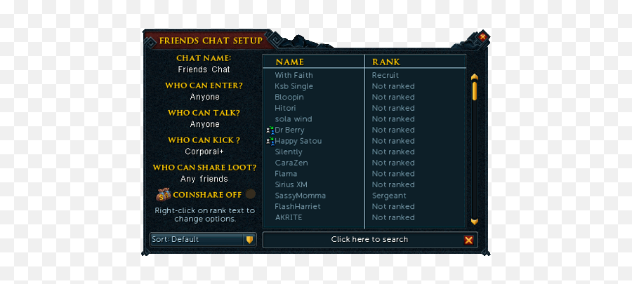 Chat Enhancements Guide - Runescape Chat Enter Png,Runescape Loading Icon Bottom Right