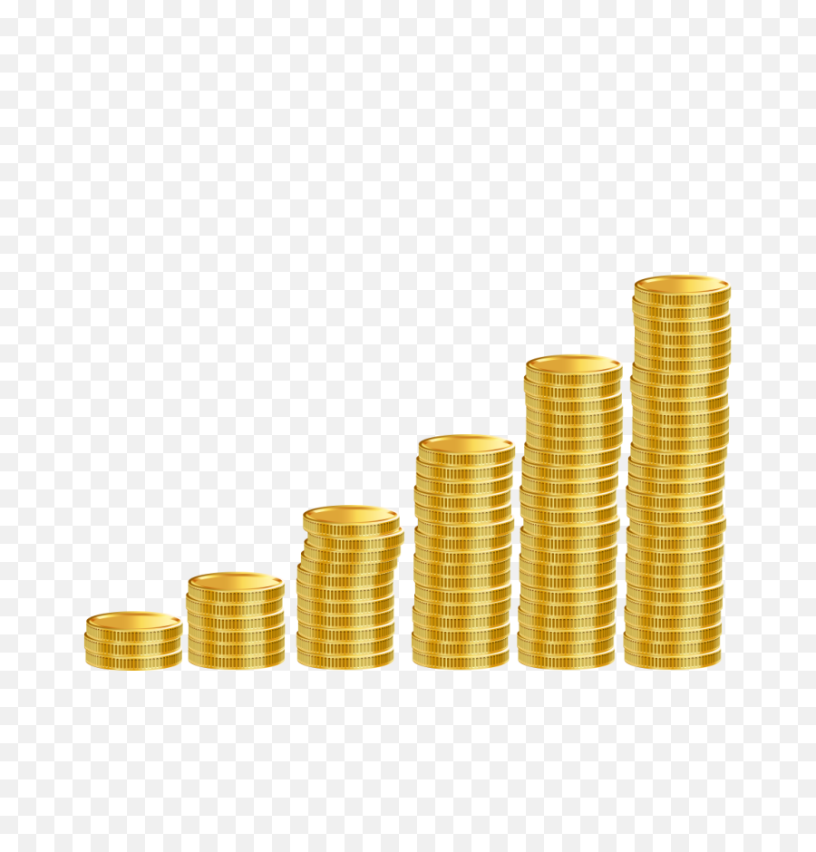 Money Clipart Coin Picture 6174 - Stacks Of Coins Png,Money Clipart Png