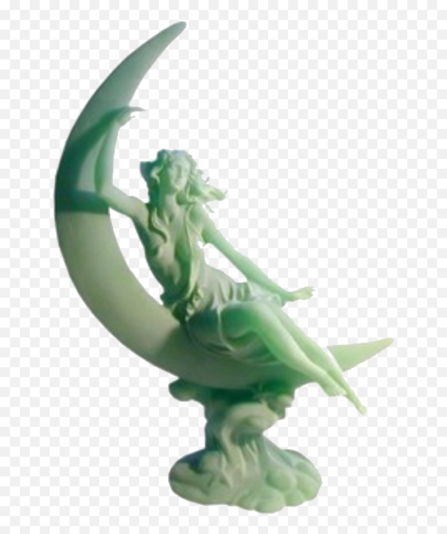 Moon Statue Png Goddess Aesthetic - Dragon,Pale Moon Icon