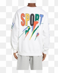 Puma X Butter Goods Crew Sweatshirt - White 532440 02 png
