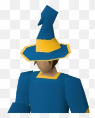 Blue Wizard Hat G Old School Runescape Wiki Fandom - Runescape Wizard Hat Png,Wizard Hat Png
