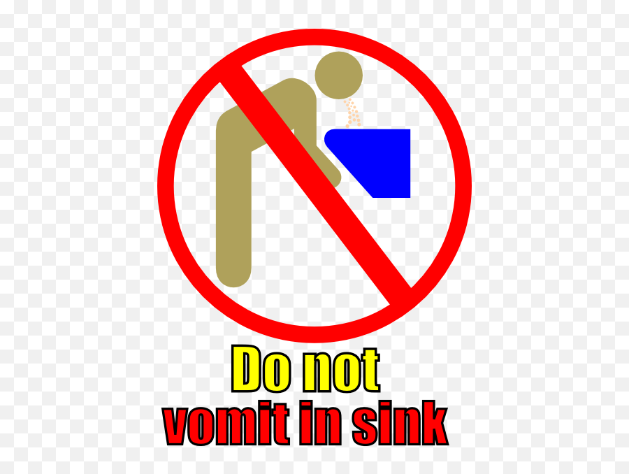 Free Vomit Cliparts Download Png Images - Sick In A Sink,Throw Up Icon
