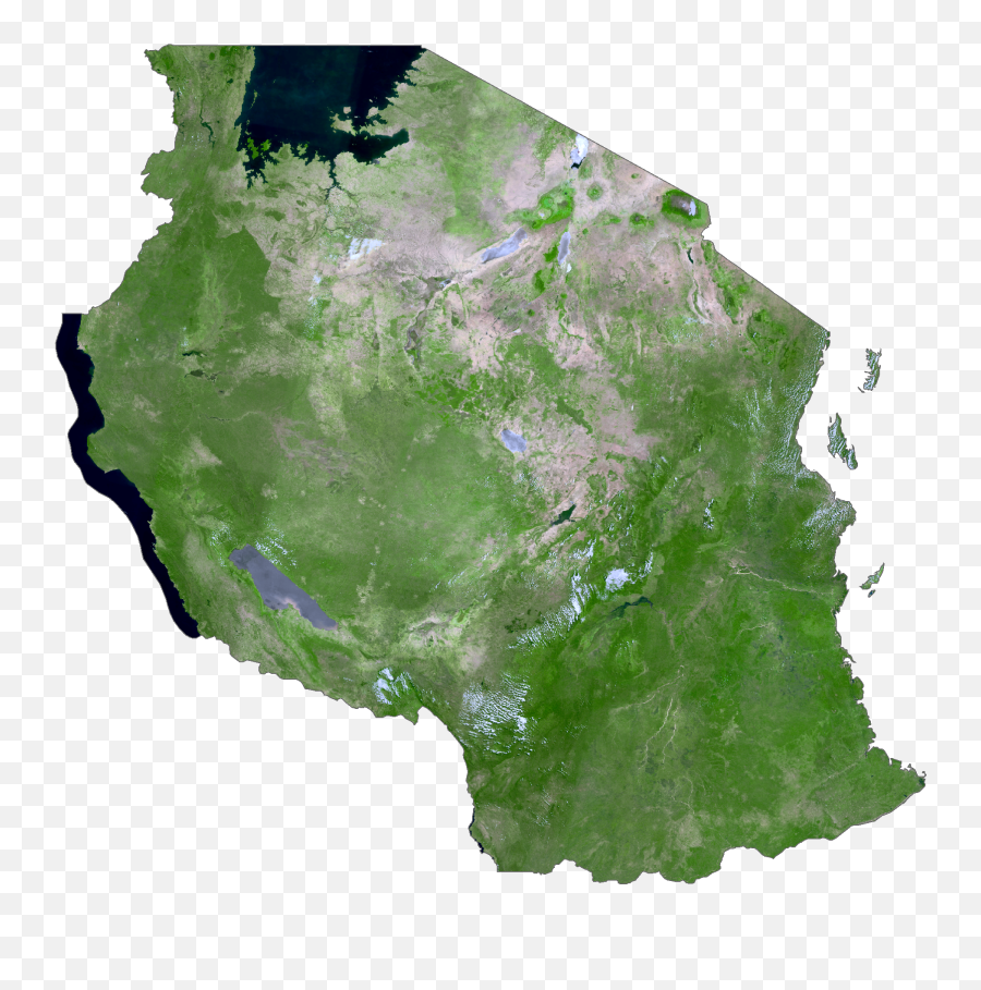 Tanzania Map - Gis Geography Tanzania Map Vector Png,Map Icon Grassland