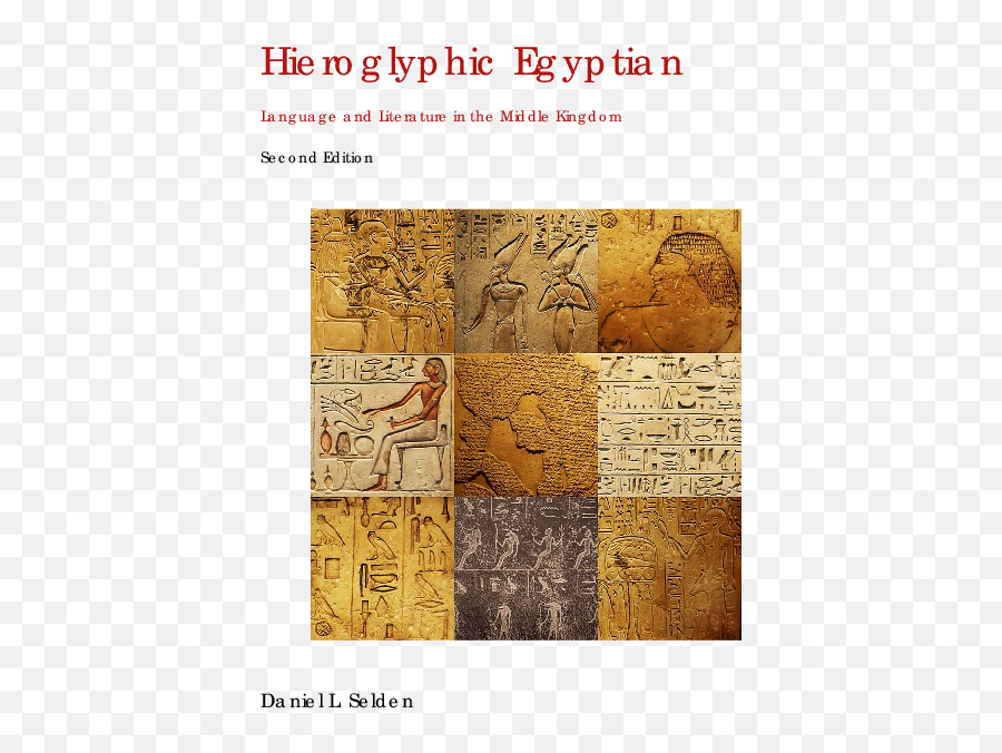 Pdf Hieroglyphic Egyptian An Introduction To The Language - Hieroglyphic An Introduction To The Language And Literature Of The Middle Kingdom Png,Smite F7 Icon