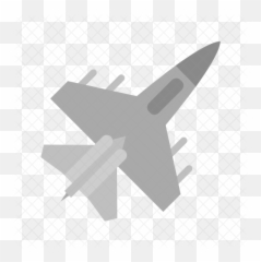 Fighter Jet Icon - Jet Plane Png Vector