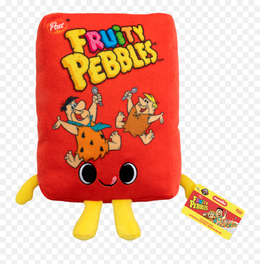 Funko Foodies Fruity Pebbles Cereal Box Ad Icons Plush - Funko Fruity Pebbles Png,Plush Icon