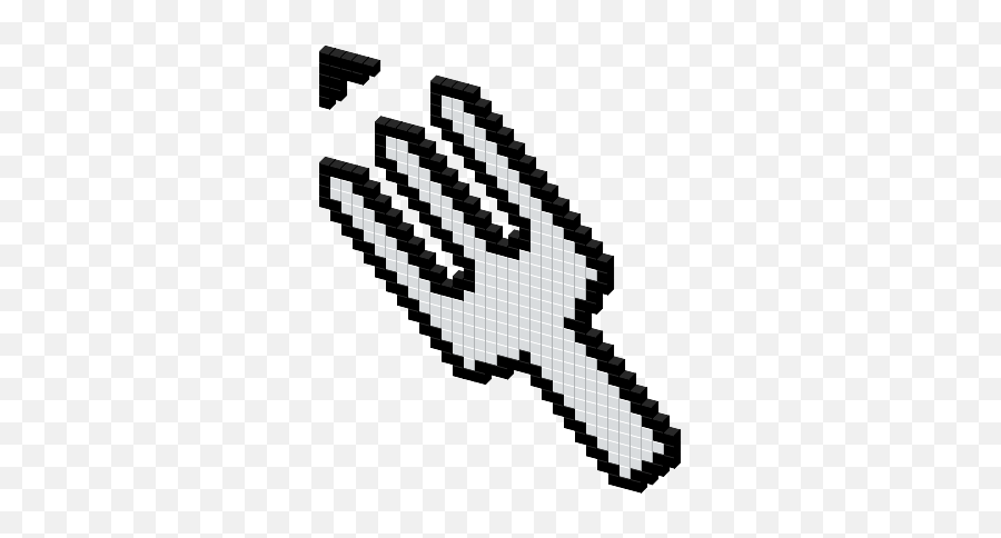 Fork Cursor Png Pixel Icon