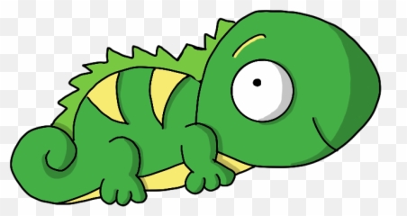 Iguana Dibujo Png 1 Image - Cartoon Iguana Png,Iguana Png