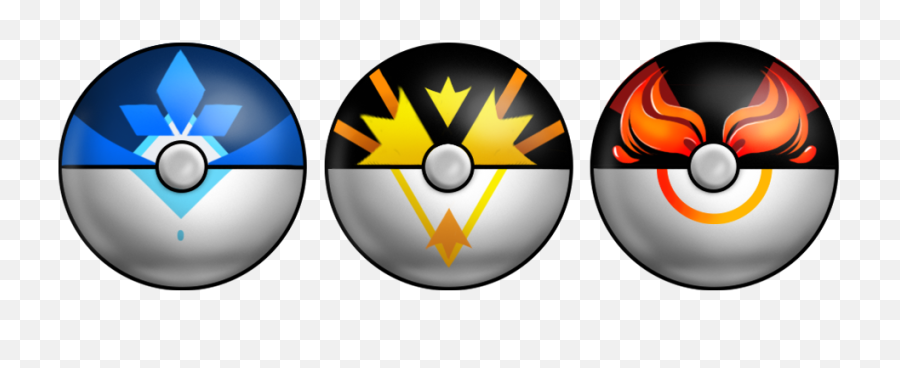 Pokémon Go Pokéball Designs - Circle Png,Pokeball Logo