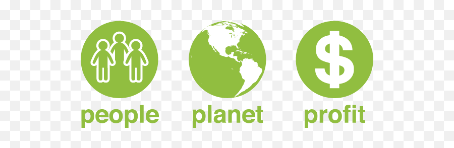 People Planet Profit - Triple Bottm Line Fresh Green Clean Corporate Social Responsibility People Planet Profit Png,People In Line Png