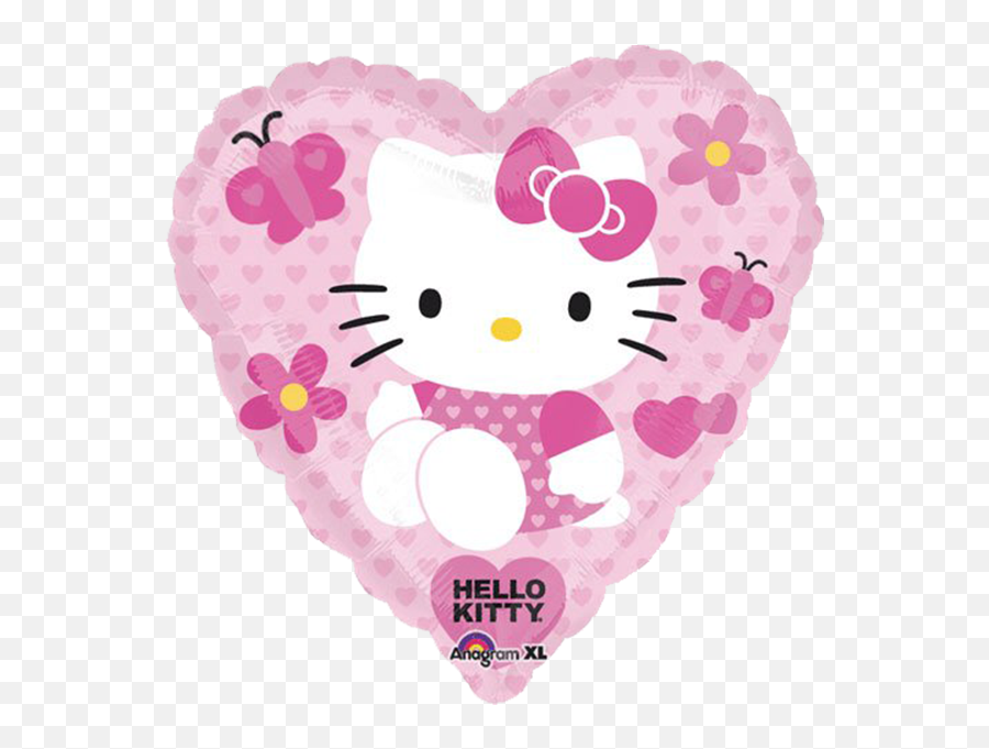Hello Kitty Jumbo Balloon - Hello Kitty Birthday Png,Real Balloon Png