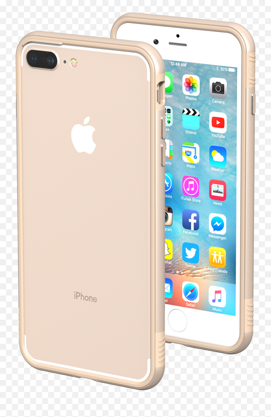 Download Iphone Plus Cases - Iphone 8 Plus Rose Gold Png,Iphone 7 Plus Png
