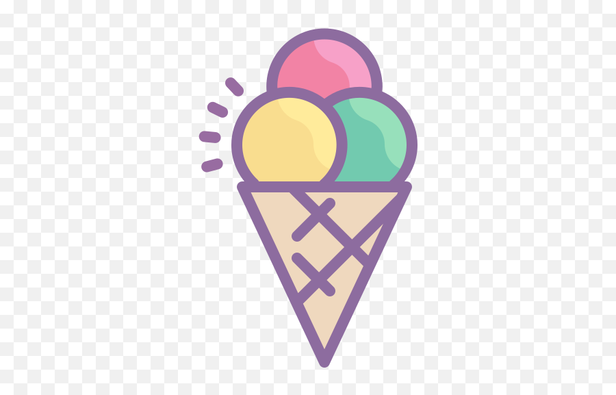 Ice Cream Cone Icon - Ice Cream Png,Ice Cream Cone Transparent