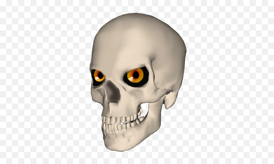 Cool Skull Clip Art And Funny - Skull Png,Funny Eyes Png