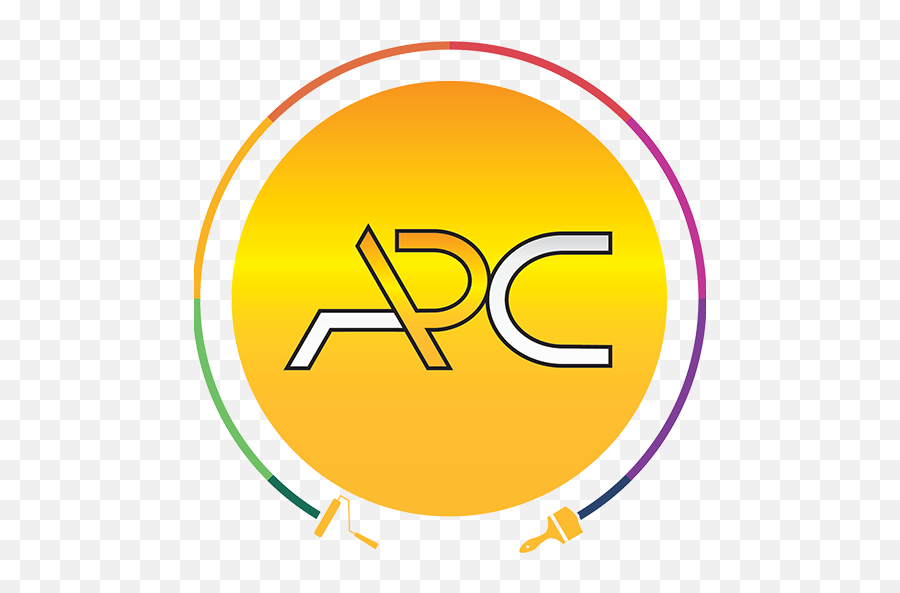 Cropped - Afflogopng Affinity Painting Company Circle,Painted Circle Png