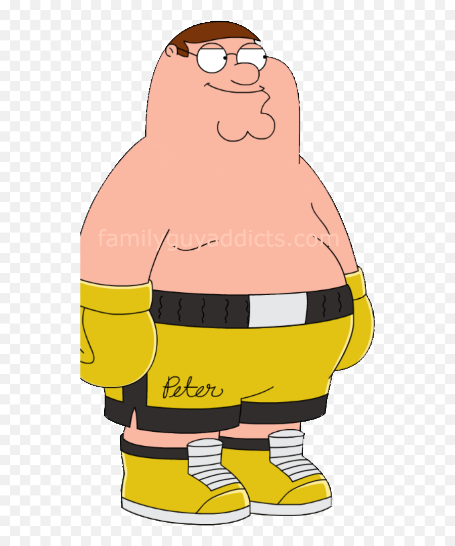 Download Peter Griffin Boxer Clipart Rocky - Family Guy Peter Boxing Png,Stewie Griffin Png