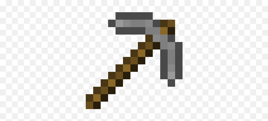Starter Tool Kit - Minecraft Stone Pickaxe Png,Minecraft Stone Png