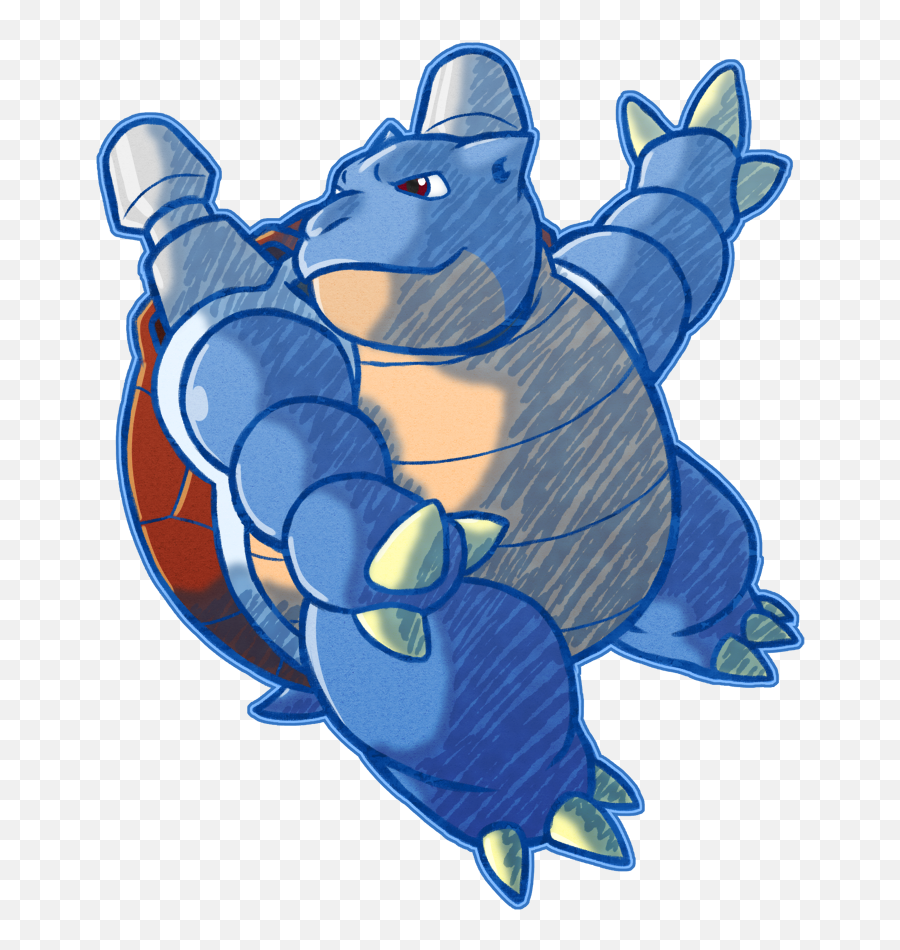 Blastoise By Shirobear - Fur Affinity Dot Net Cartoon Png,Blastoise Png