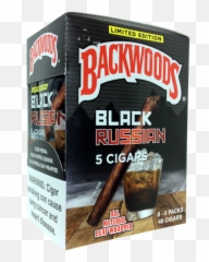 Backwoods Black Russian 58ct - Backwood Black Russian Cream Png,Backwoods Png