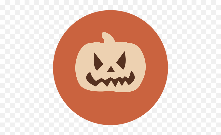 Pumpkin Face Circle Icon 1 - Transparent Png U0026 Svg Vector File,Pumpkin Png Images