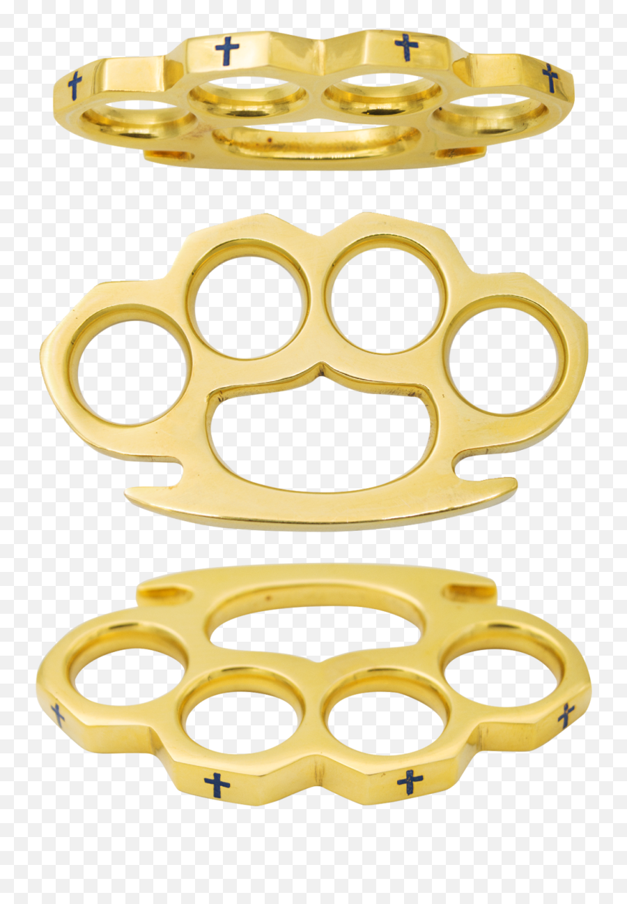Real Brass Material Belt Buckle Cross Design Blue - Brass Knuckles Png,Brass Knuckles Png