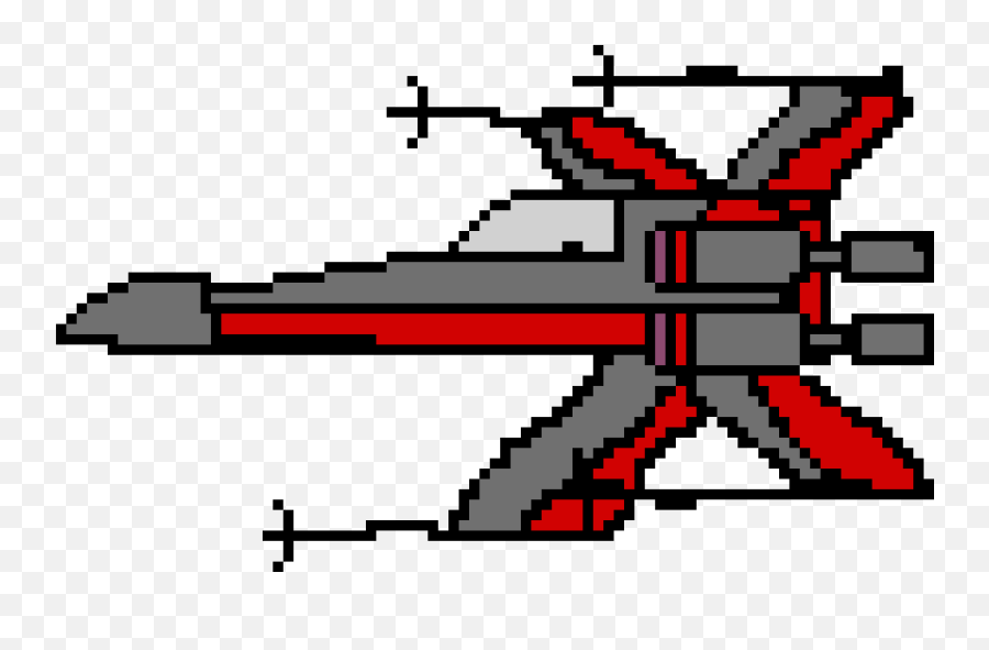 Download X - Wing Pixel Art X Wing Full Size Png Image Pixel Art X Wing,X Wing Png